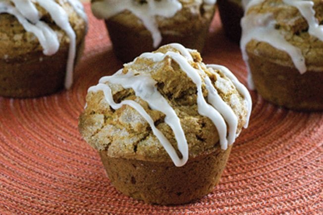 Pumpkin cream cheese muffins