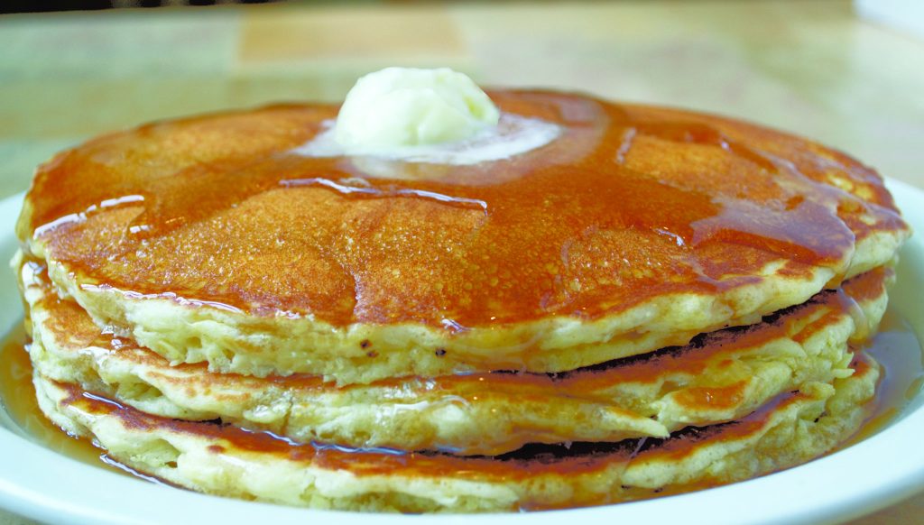 Fast Break Pancake, A History Sunny Street Cafe